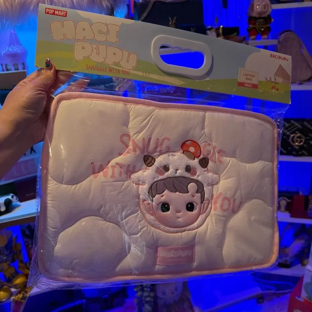 Authentic HACIPUPU Snuggle With You Series Figures-Computer/Laptop Bag